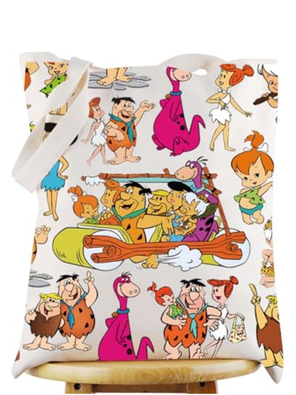 Canvas Shoulder Tote Bag Cartoon Movie Fan Gift Large Multifunctional